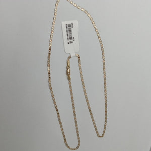 CADENA TEJIDO MARINERO 3.61GR 55 CM (NUEVO)