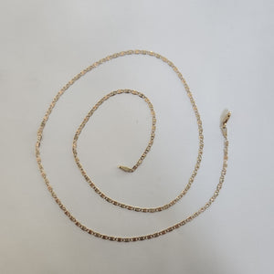 CADENA TEJIDO MARINERO 3.61GR 55 CM (NUEVO)