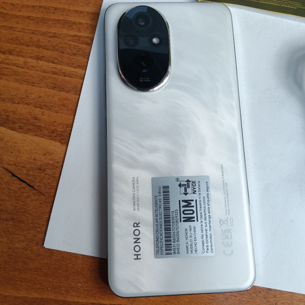 CELULAR HONOR 200 5G ELI-NX9 (2024) 512 GB 12 GB RAM (SEMINUEVO)
