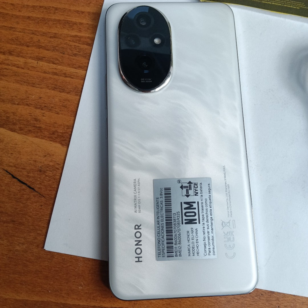 CELULAR HONOR 200 5G ELI-NX9 (2024) 512 GB 12 GB RAM (SEMINUEVO)