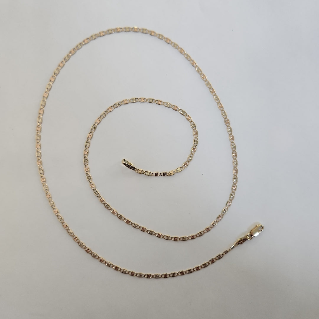 CADENA TEJIDO MARINERO 3.61GR 55 CM (NUEVO)