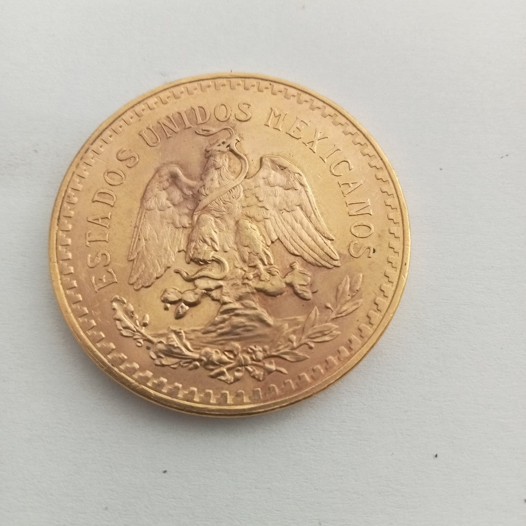 K1 41.6 GRMS 21 K IDENTIFICACIÓN MONEDA NOMINATIVA. MATERIALES ORO. (SEMINUEVO)