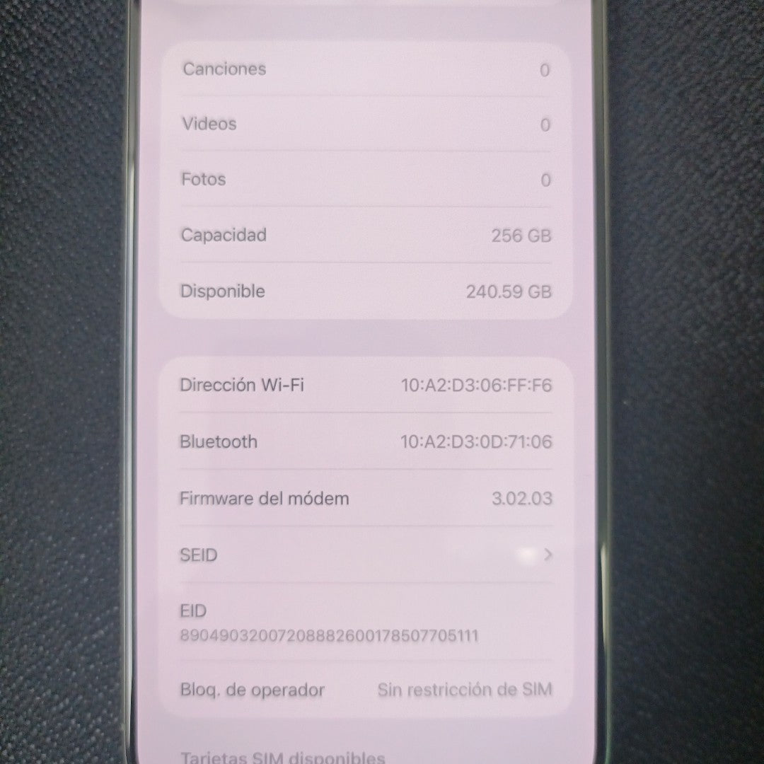 CELULAR APPLE IPHONE 15 PRO MAX A3105 (2023) 256 GB 8 GB RAM