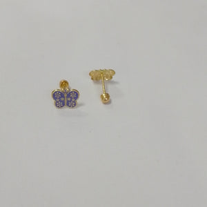 BROQUELES ORO 10K 1 (NUEVO)