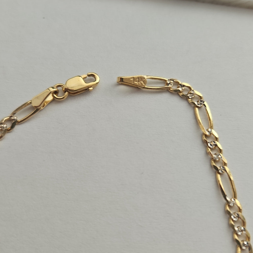 PULSERA 3 X 1 DIAMANTADA 3.3GR 18 CM (NUEVO)