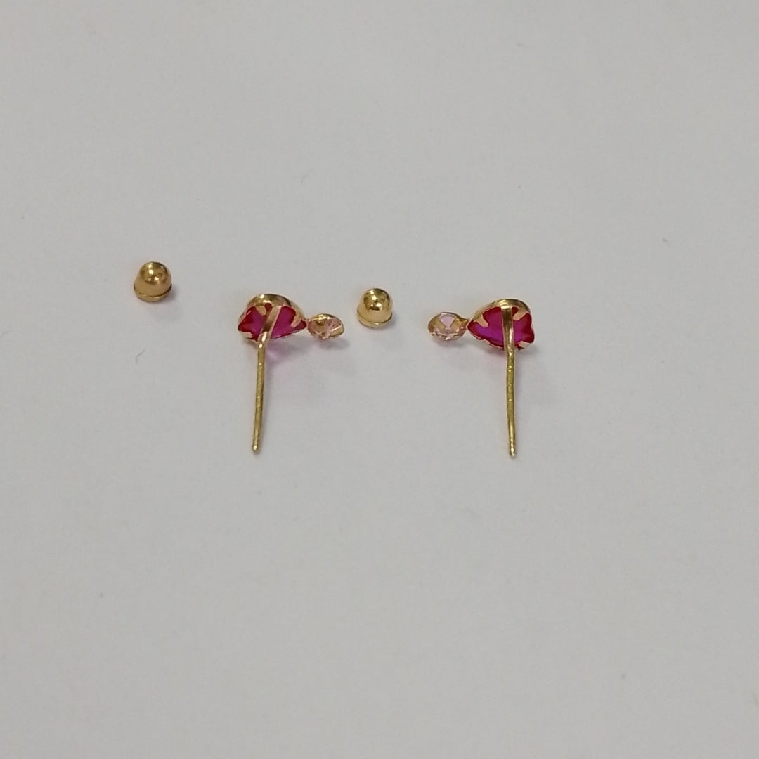 BROQUELES ORO 10K 1 (NUEVO)