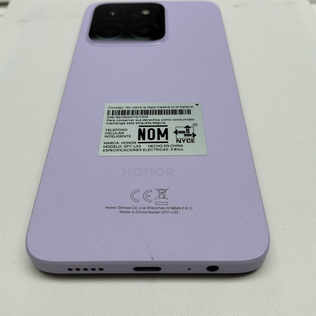 CELULAR HONOR X5B PLUS GFY-LX3 (2024) 256 GB 4 GB RAM (SEMINUEVO)