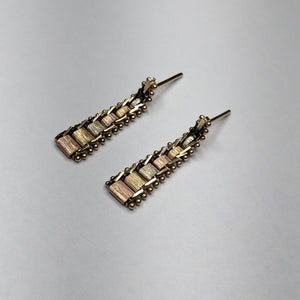 ARETES PAR. ORO. 14 K 2.4 GRMS (SEMINUEVO)