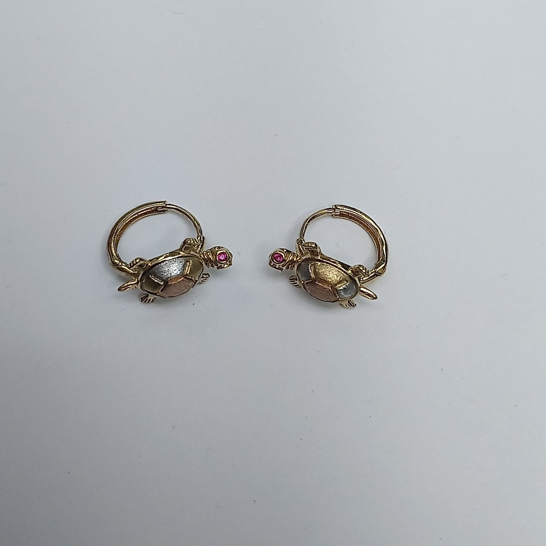 ARETES PAR. ORO. 10 K 2.4 GRMS (SEMINUEVO)