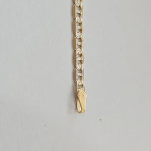 PULSERA TEJIDO MARINERO DIAMANTADO 4.5GR 18 CM (NUEVO)