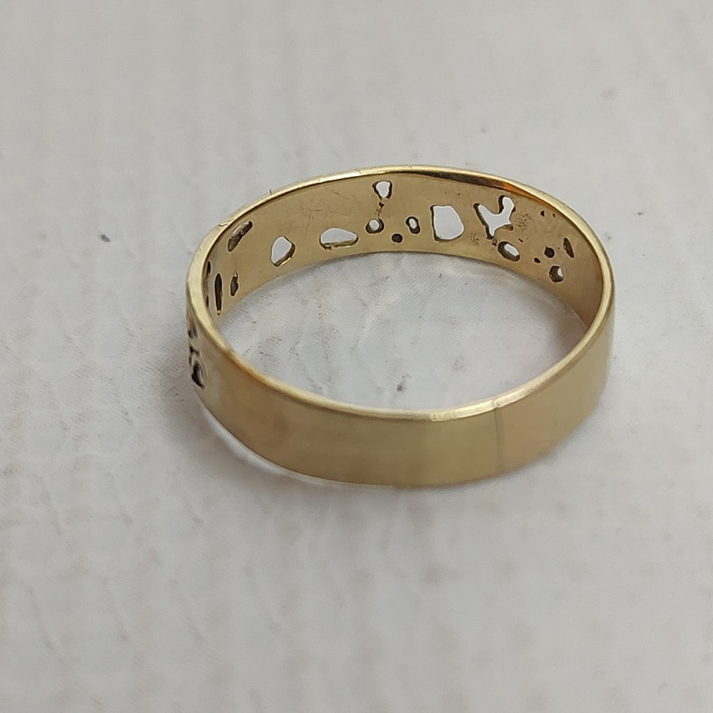 K1 1,60 GRMS 10 K ESPECIFICACIONES COMPLEMENTARIAS ARGOLLA DE LA SUERTE ORO 10K (SEMINUEVO)