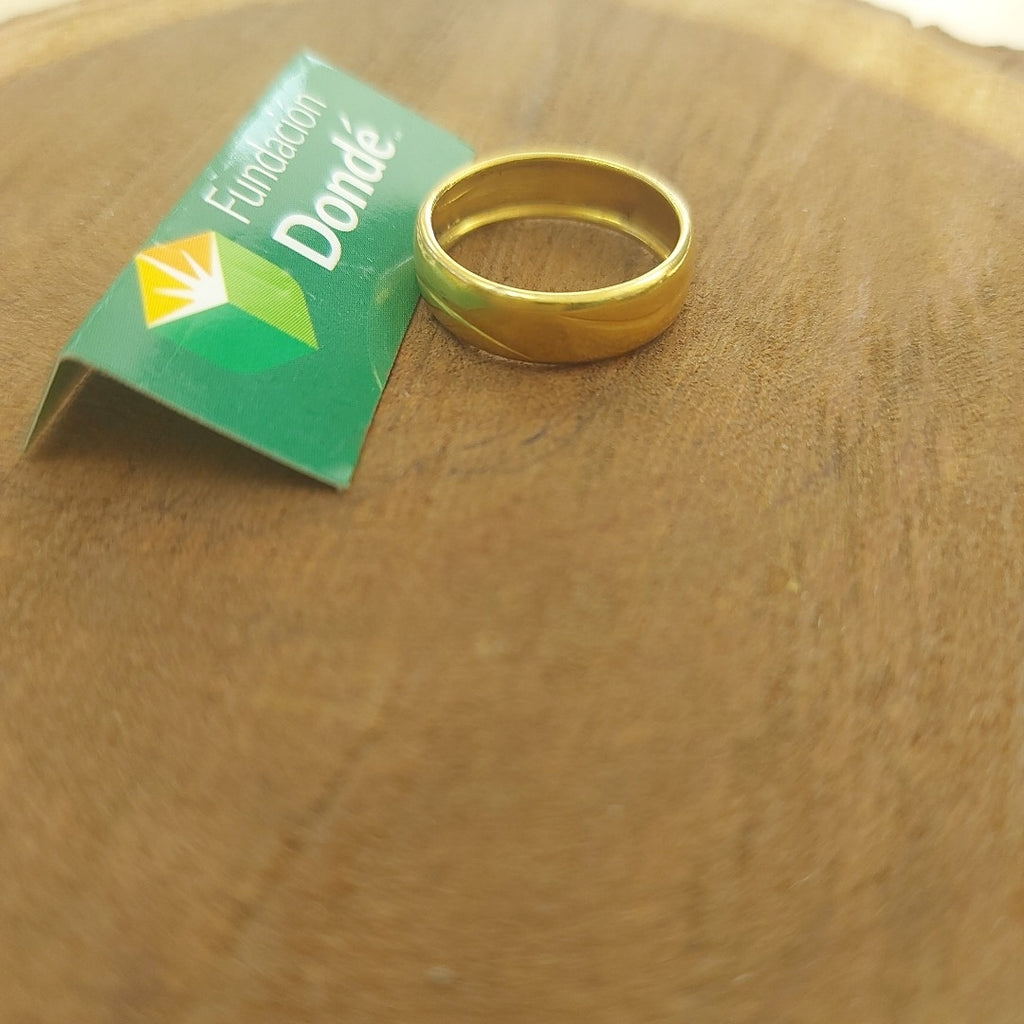 ARGOLLA. ORO. 18 K 1.7 GRMS (SEMINUEVO)