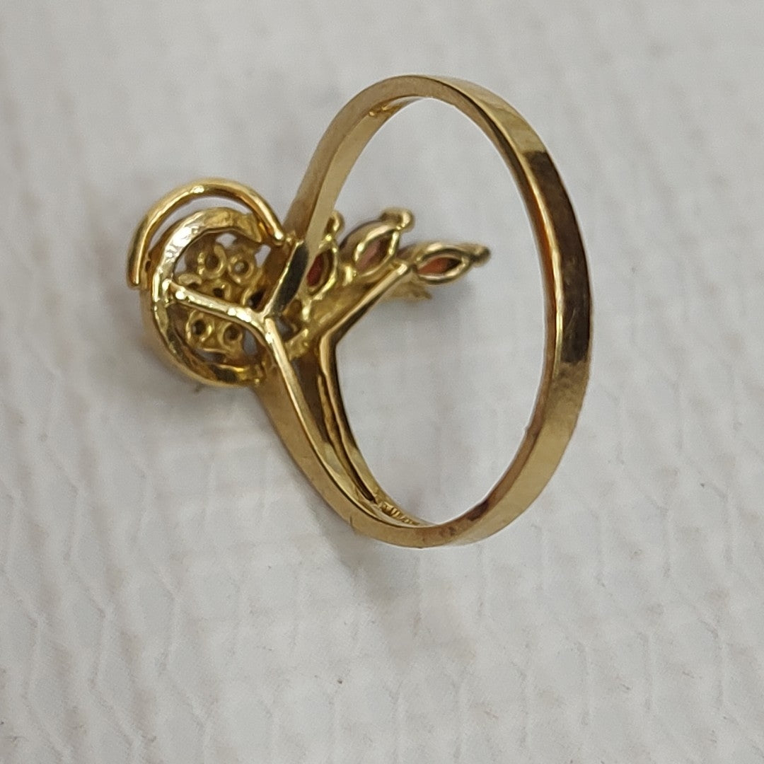 K1 3,30 GRMS 14 K ESPECIFICACIONES COMPLEMENTARIAS ANILLITO C CIRC PDR COL ORO 1 (SEMINUEVO)