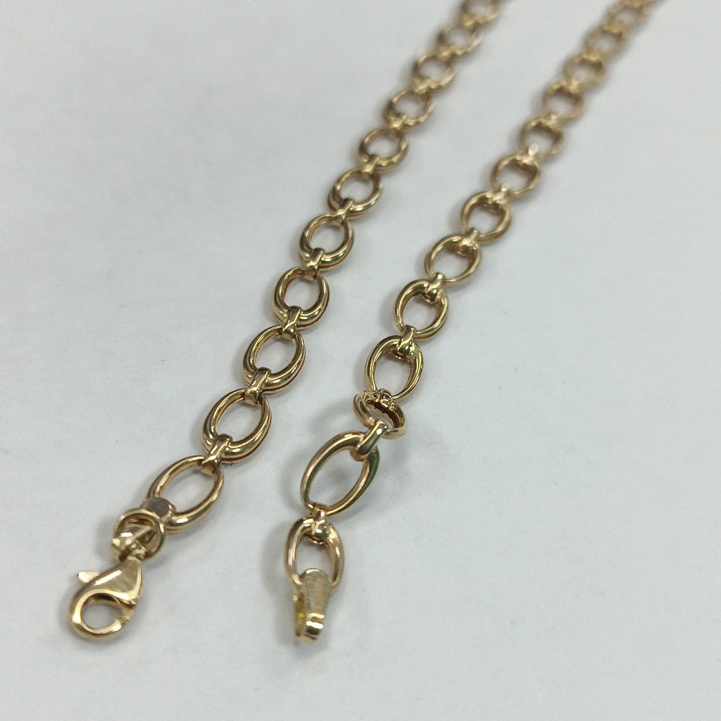 GARGANTILLAS ORO 14K 8 (NUEVO)