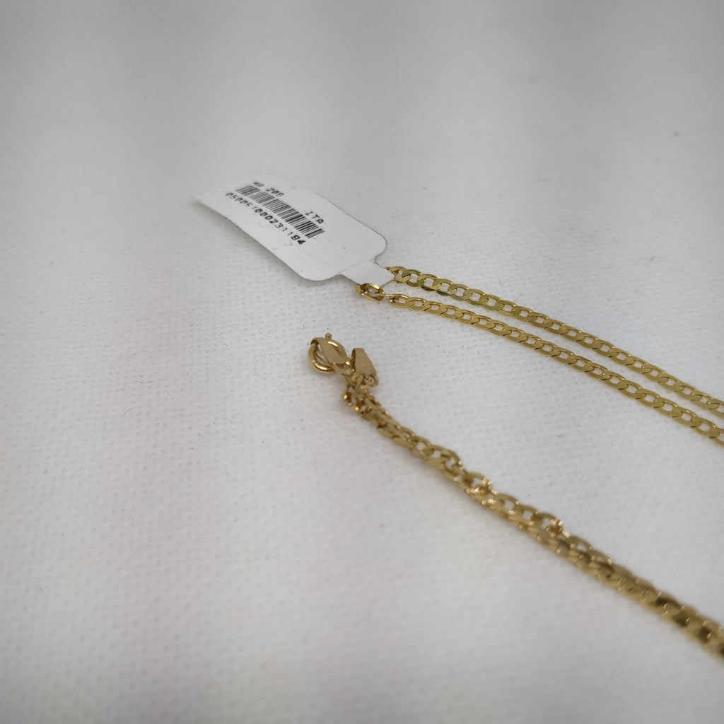 CADENAS BARBADA AMARILLA ORO 10K 3.2 (NUEVO)