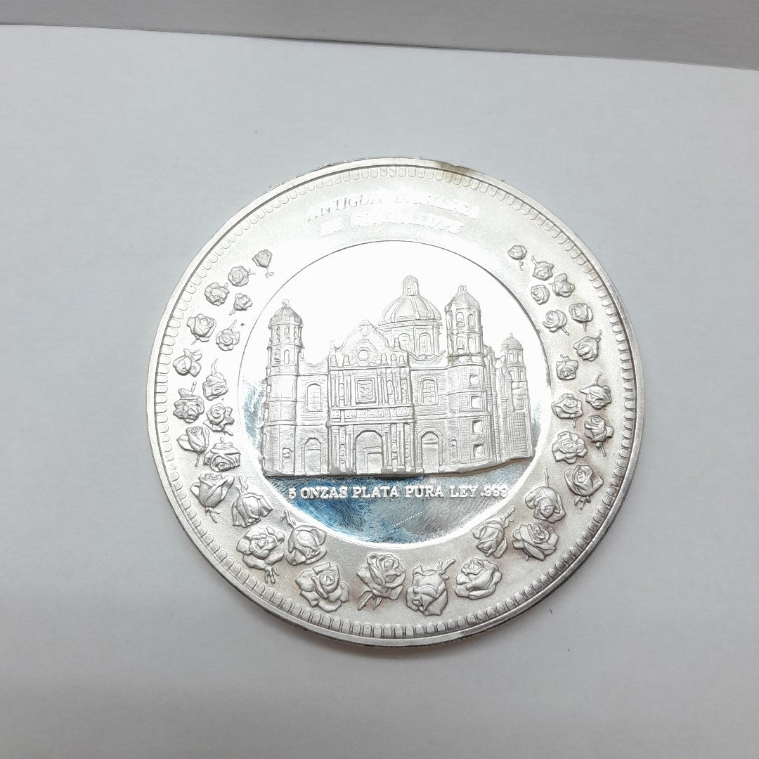 K1 154,90 GRMS PLATA .999 IDENTIFICACIÓN MEDALLA CONMEMORATIVA ONZAS CRED. S (SEMINUEVO)