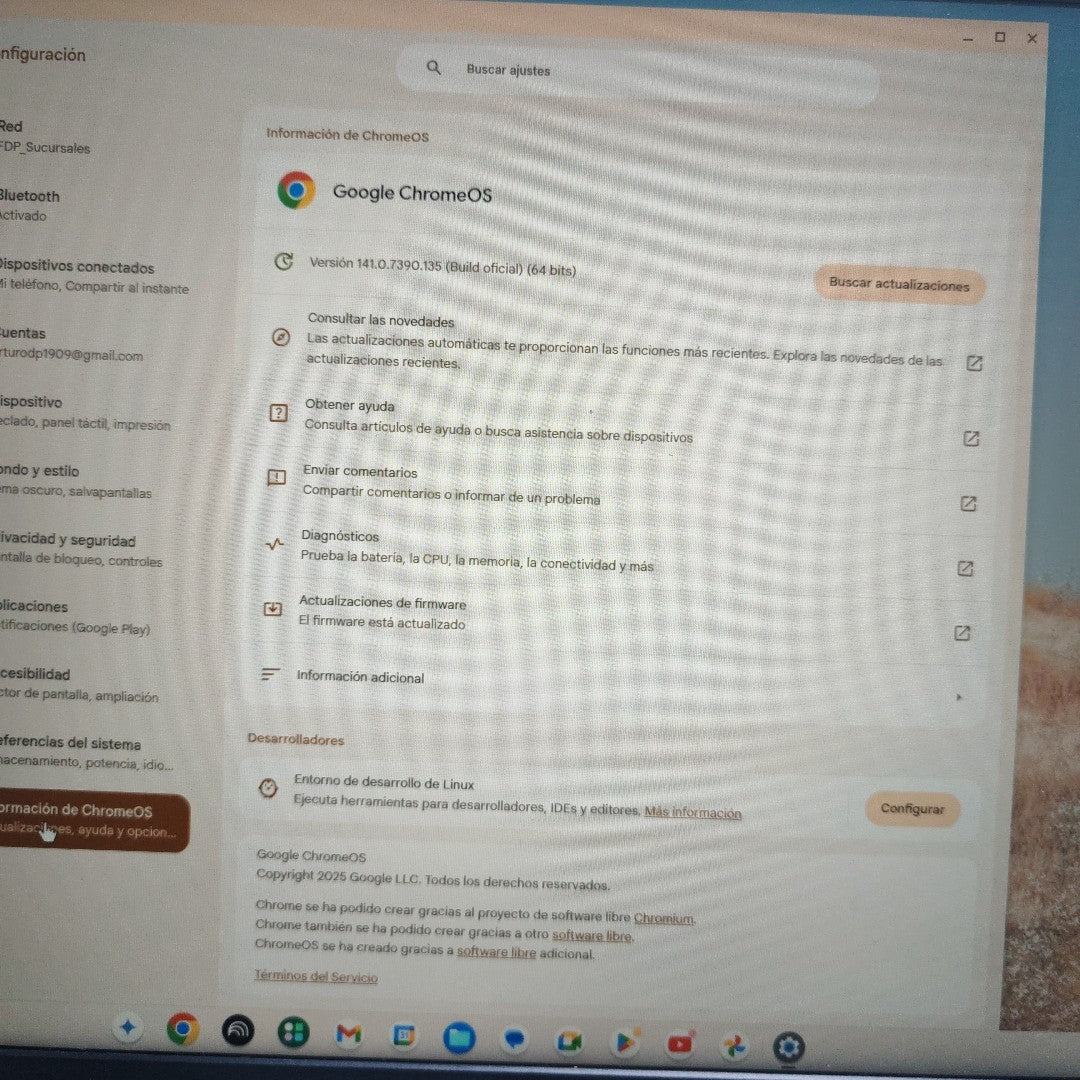 LAPTOP ACER CHROMEBOOK 315 CB315-3H-C0VT (2022) 128 GB SSD 4 GB RAM (SEMINUEVO)