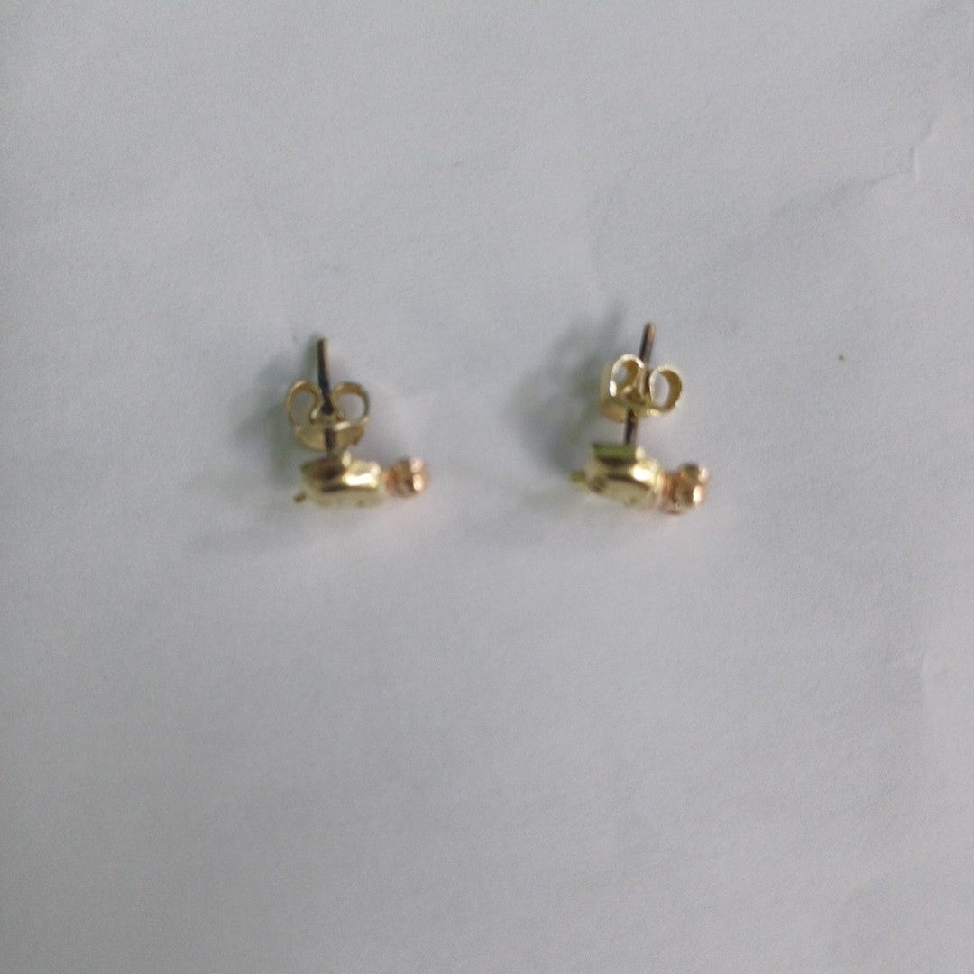 BROQUELES PAR. ORO. 14 K 0.8 GRMS (SEMINUEVO)