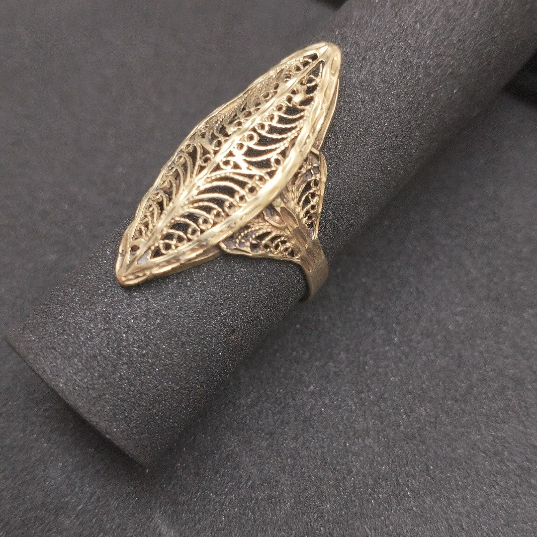 ANILLO. ORO. 14 K 3.3 GRMS (SEMINUEVO)