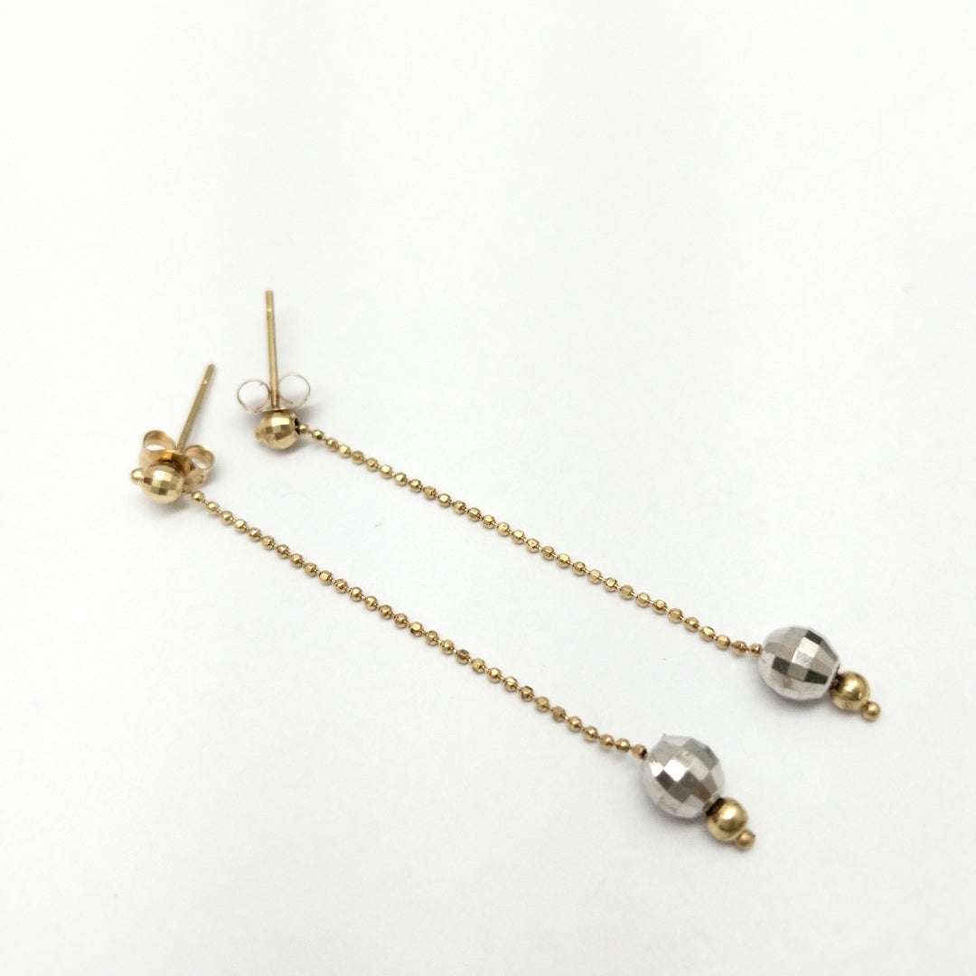 K1 1,20 GRMS 14 K ESPECIFICACIONES COMPLEMENTARIAS PAR BROQUELES ORO 14K C 1 CON (SEMINUEVO)