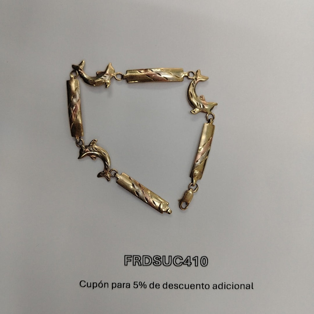 PULSERA. ORO. 10 K 5 GRMS (SEMINUEVO)