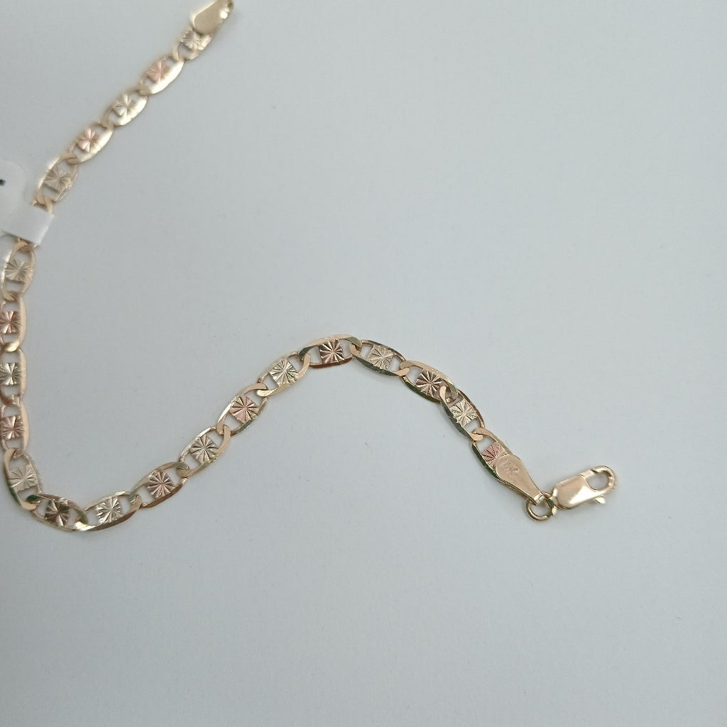 PULSERA TEJIDO MARINERO 3.9GR 18 CM (NUEVO)