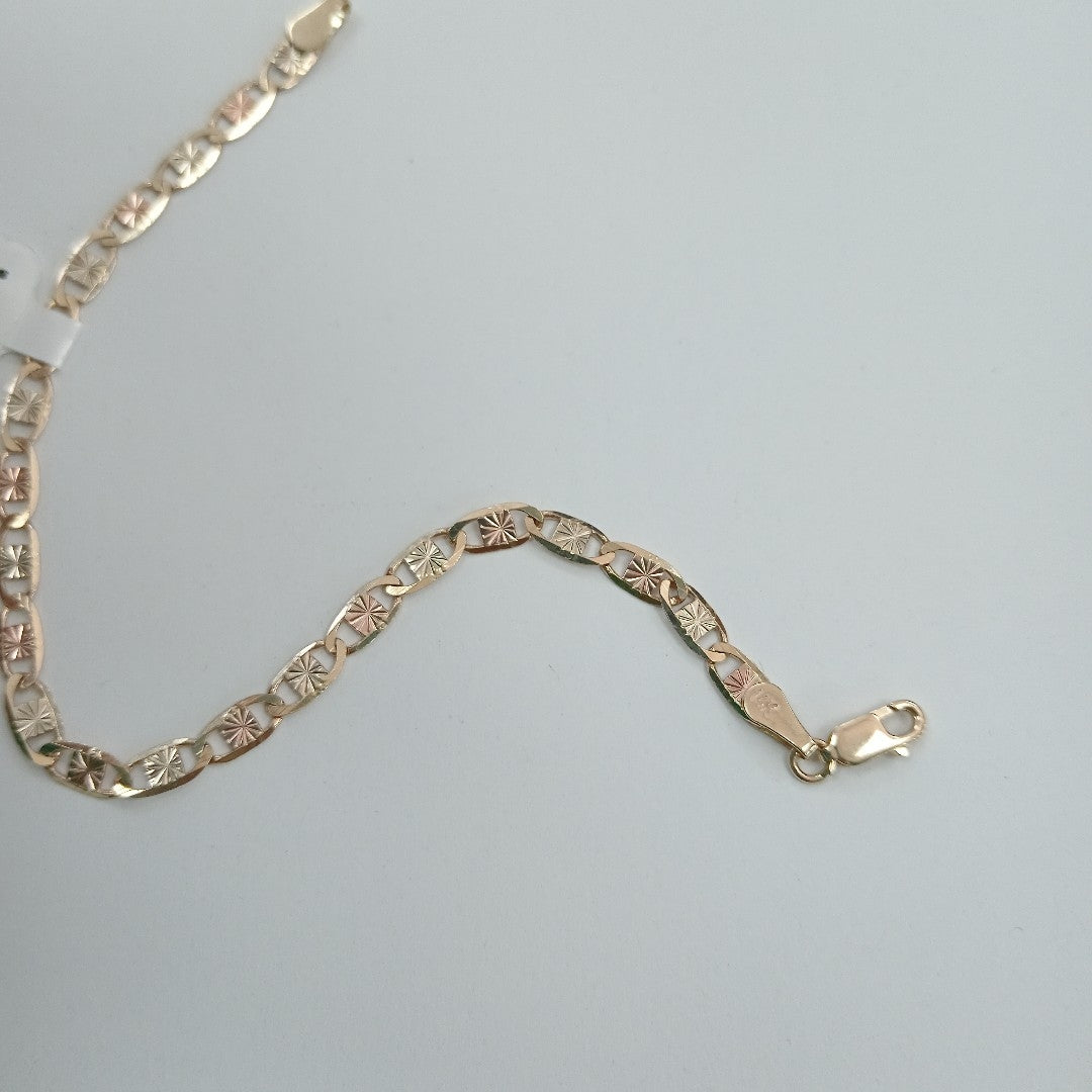 PULSERA TEJIDO MARINERO 3.9GR 18 CM (NUEVO)