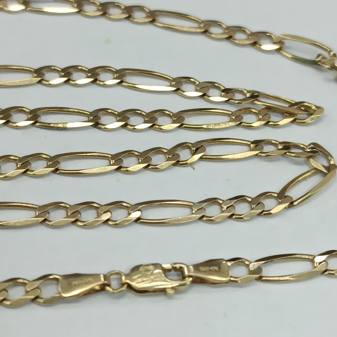 CADENAS CARTIER 3 1 AMARILLA ORO 14K 11.4 (NUEVO)