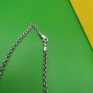 GARGANTILLA. ORO, ORO BLANCO. 14 K 18.3 GRMS (SEMINUEVO)