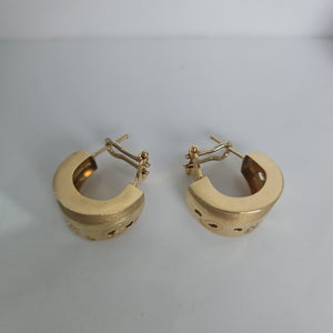 K1 4,50 GRMS 14 K ESPECIFICACIONES COMPLEMENTARIAS ARETES HECHURA ESPECIAL (SEMINUEVO)