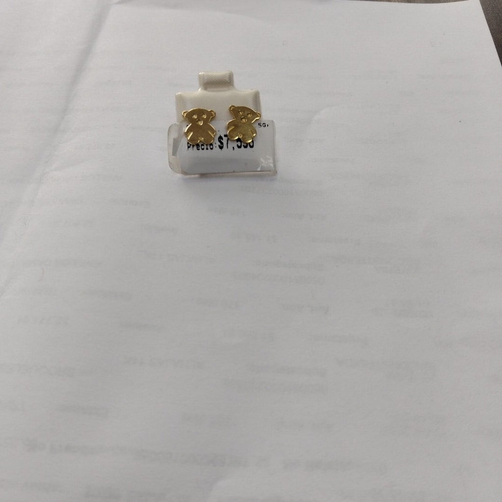 BROQUELES ORO 14K 1.5 (NUEVO)