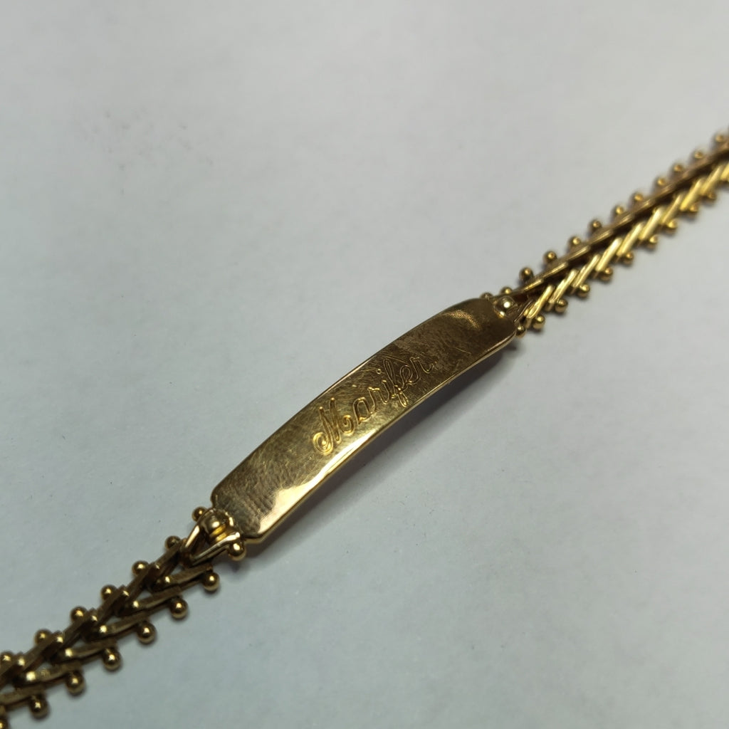 ESCLAVA ORO 14 K 6,10 GRMS (SEMINUEVO)