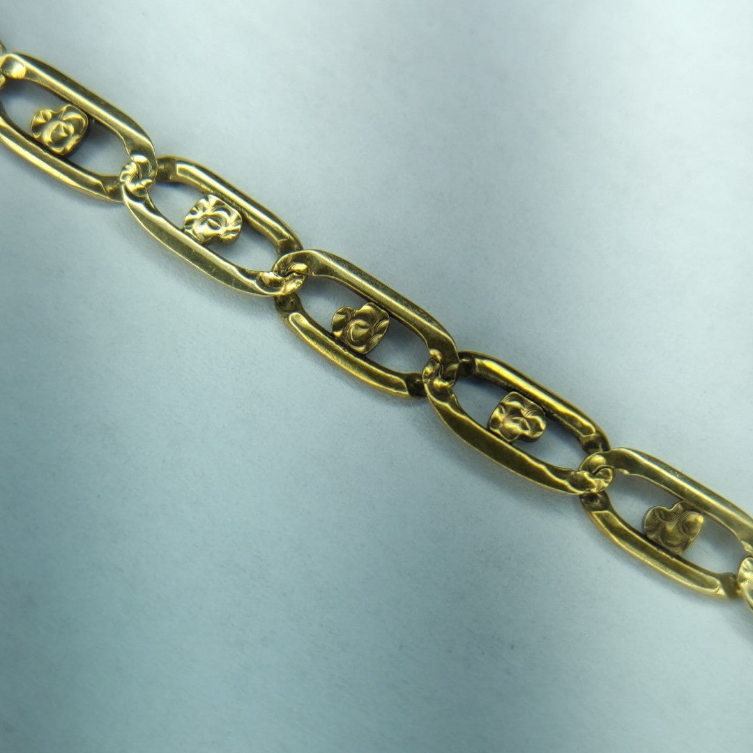 PULSERA. ORO. 14 K 4.6 GRMS (SEMINUEVO)