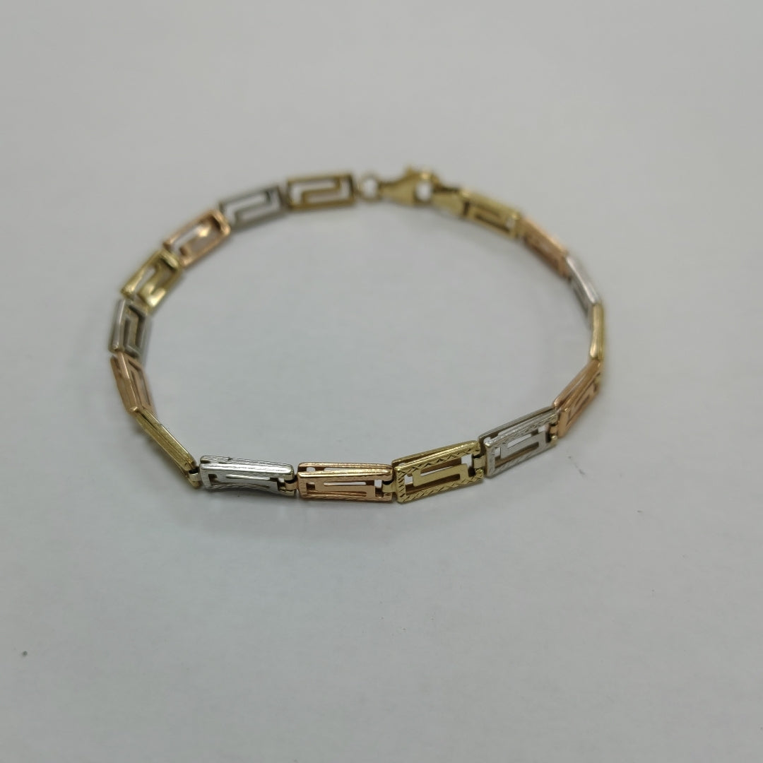 PULSERA. ORO. 14 K 3.9 GRMS (SEMINUEVO)