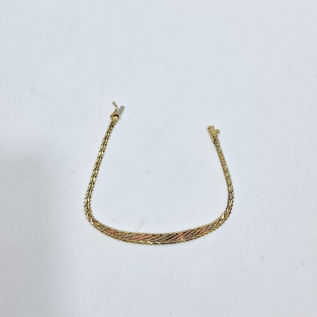PULSERA. ORO. 14 K 7.3 GRMS (SEMINUEVO)