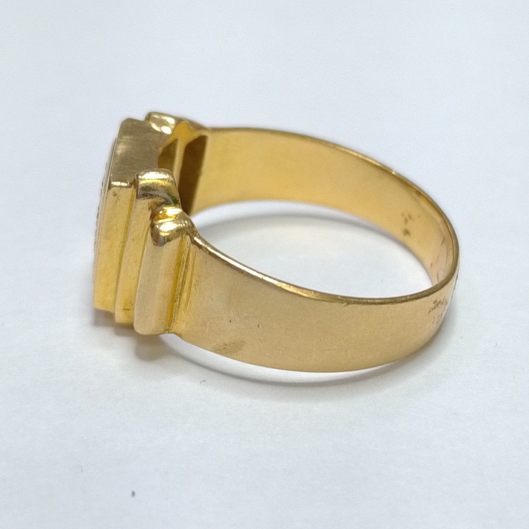 ANILLO. ORO. 18 K 7 GRMS (SEMINUEVO)
