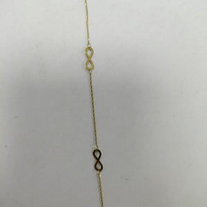 PULSERA. ORO. 14 K 0.8 GRMS (SEMINUEVO)