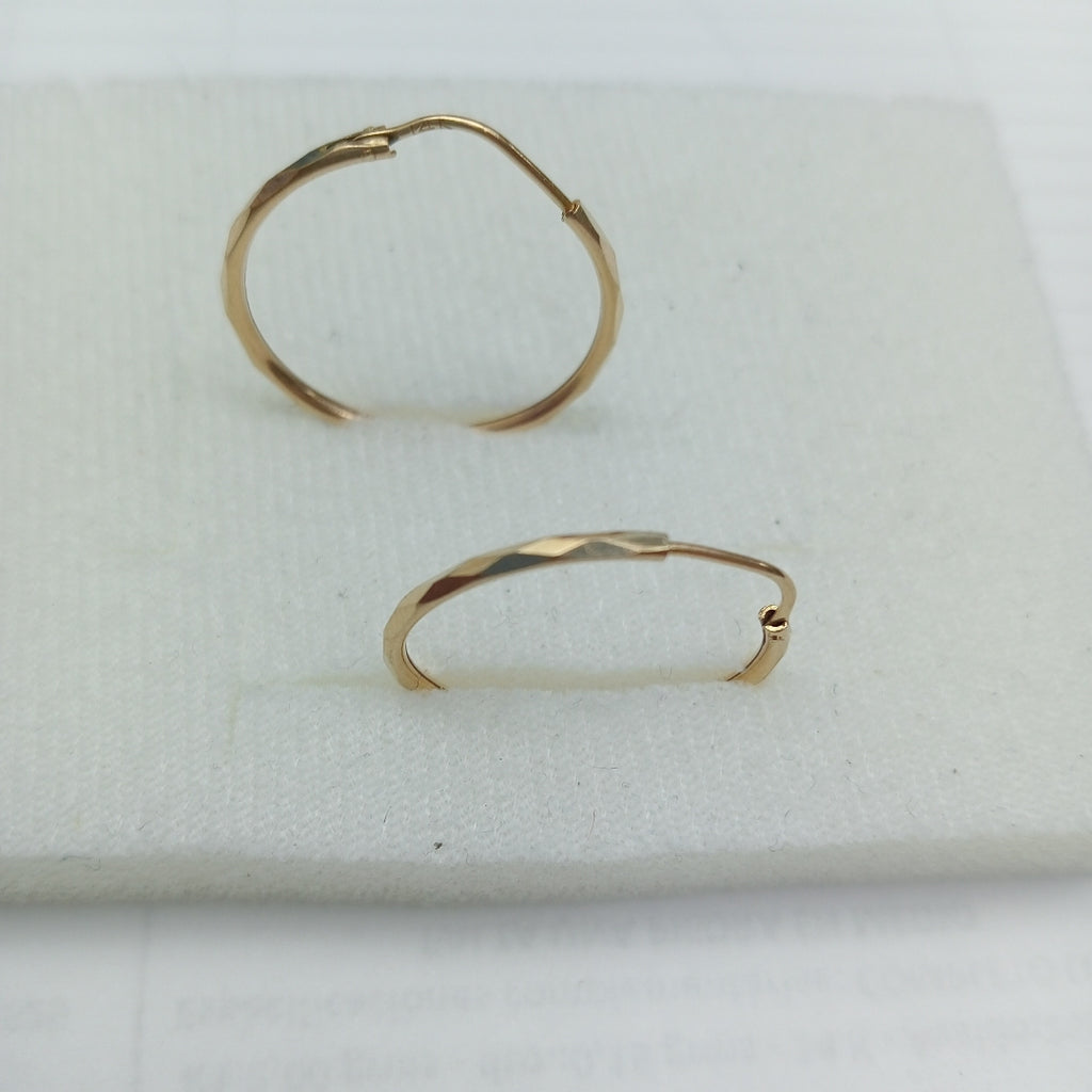 ARRACADAS PAR. ORO. 14 K 1.4 GRMS (SEMINUEVO)