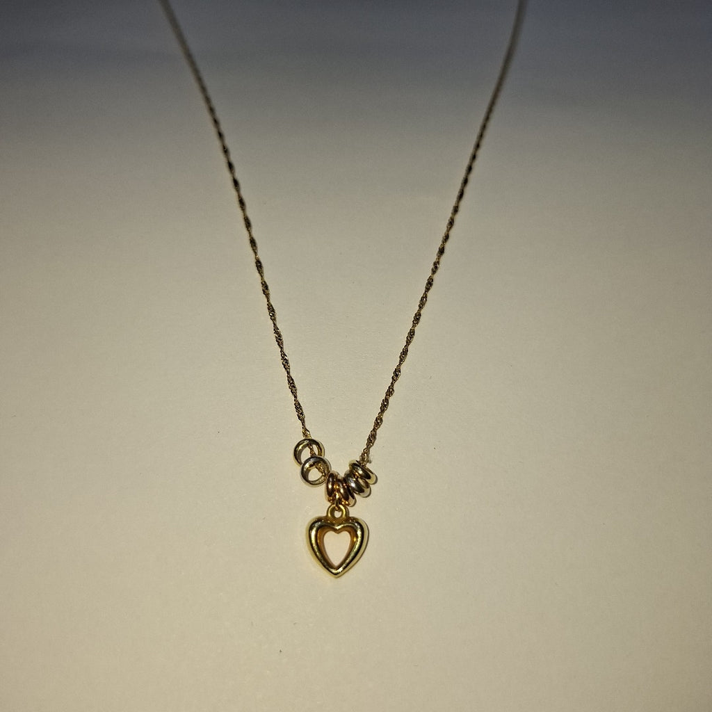 CADENA, DIJE. ORO. 14 K 1.7 GRMS (SEMINUEVO)