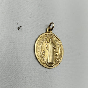 K1 4,10 GRMS 8 K ESPECIFICACIONES COMPLEMENTARIAS MEDALLA SAN BENITO GASTADA (SEMINUEVO)