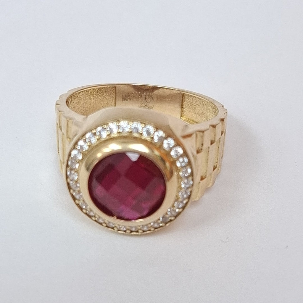 ANILLO. ORO. 10 K 6.3 GRMS (SEMINUEVO)