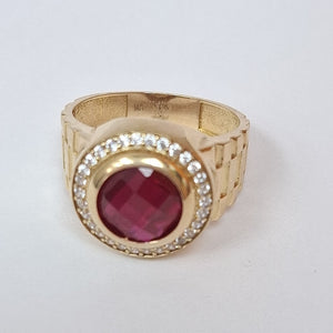 ANILLO. ORO. 10 K 6.3 GRMS (SEMINUEVO)