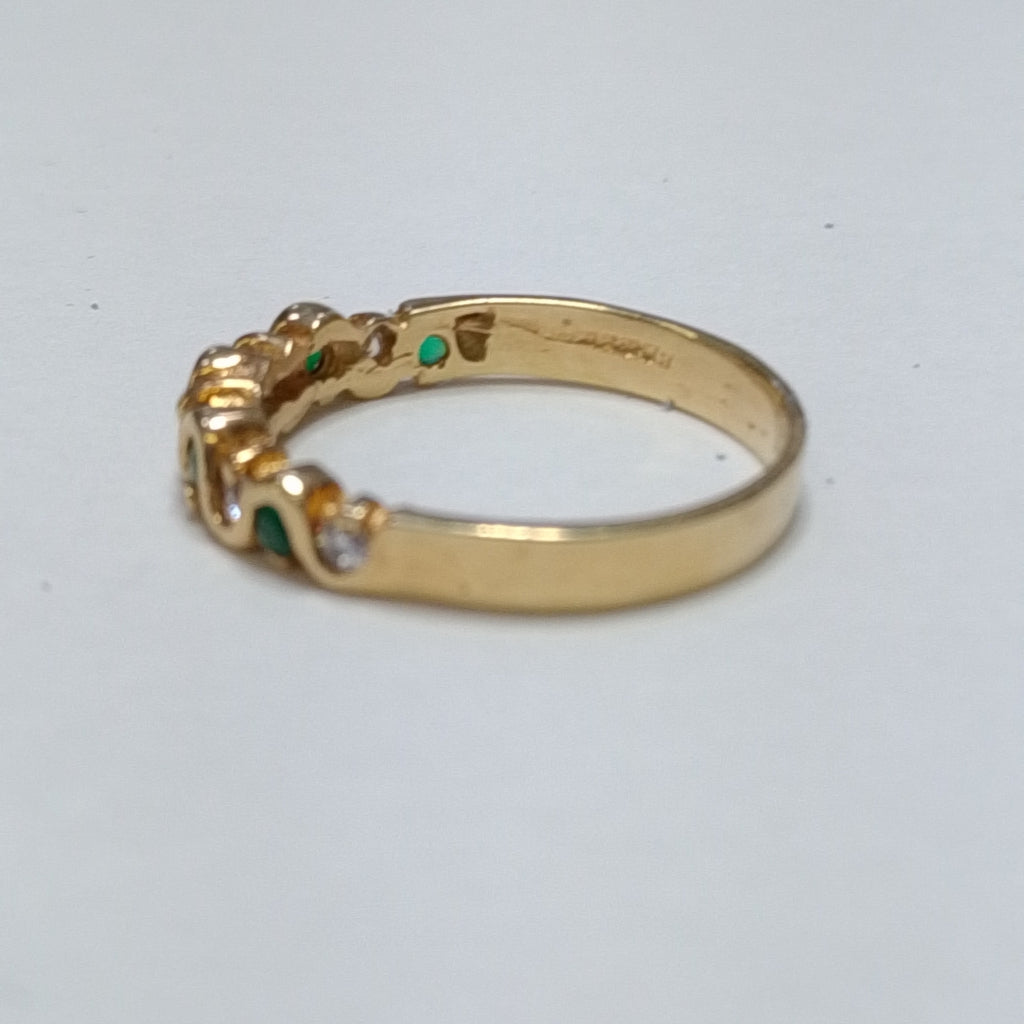 ANILLO ORO 14 K 2,60 GRMS (SEMINUEVO)