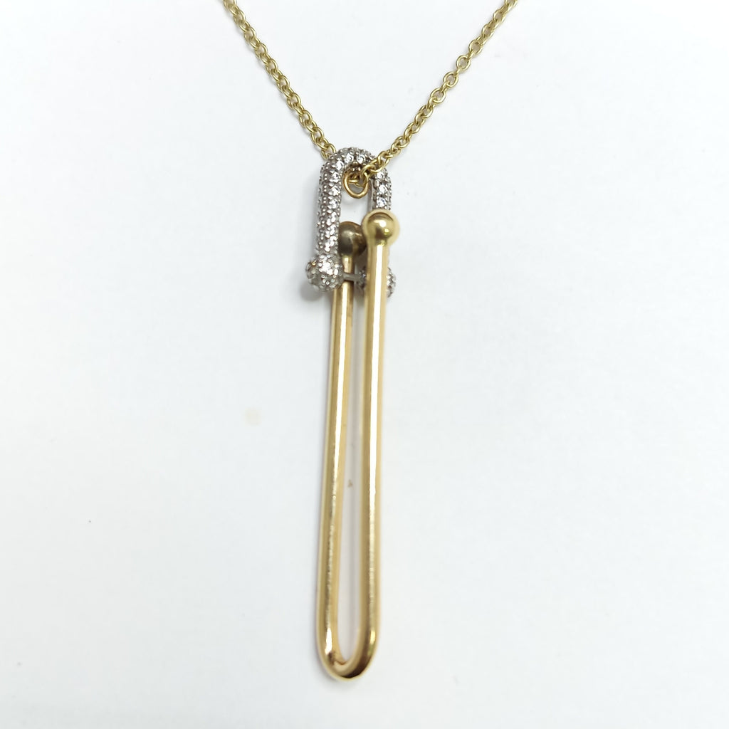 GARGANTILLA. ORO. 14 K 6.8 GRMS (SEMINUEVO)