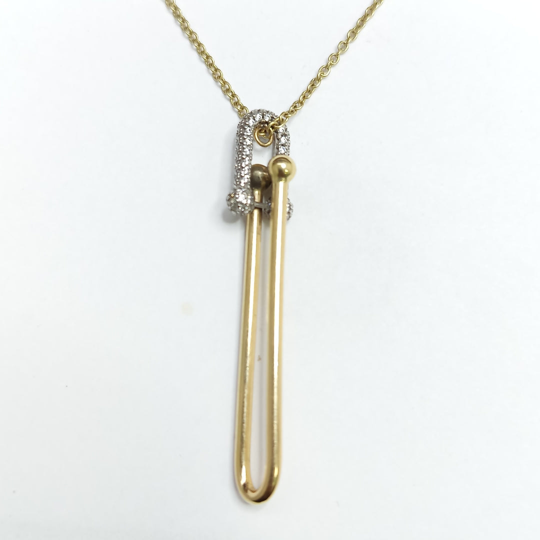 GARGANTILLA. ORO. 14 K 6.8 GRMS (SEMINUEVO)