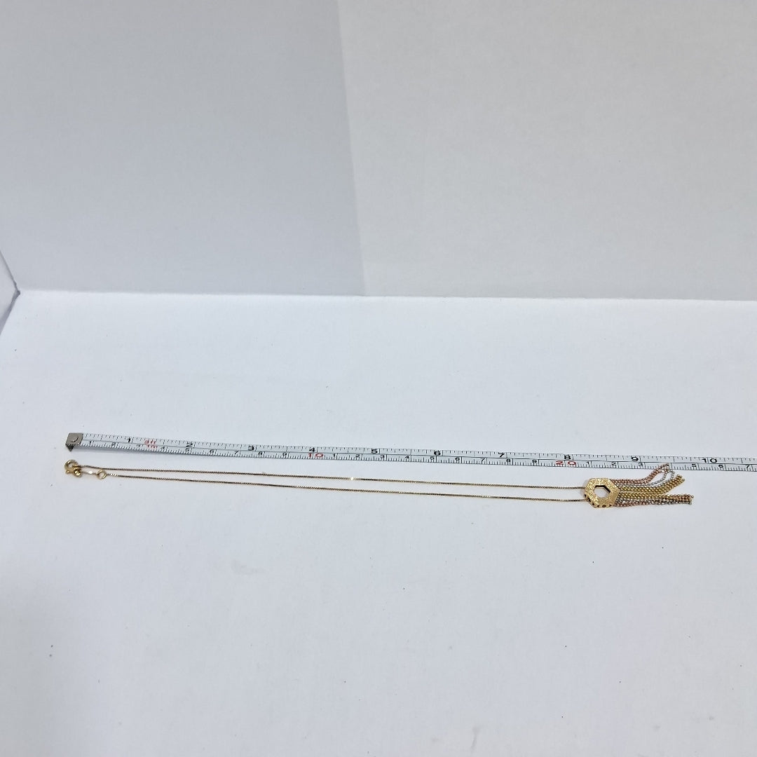 GARGANTILLA. ORO. 14 K 4.8 GRMS (SEMINUEVO)