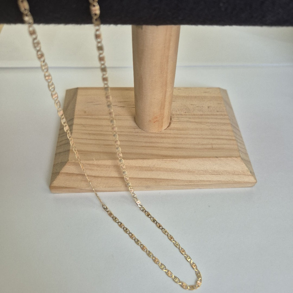 CADENA TEJIDO MARINERO 3.61GR 55 CM (NUEVO)