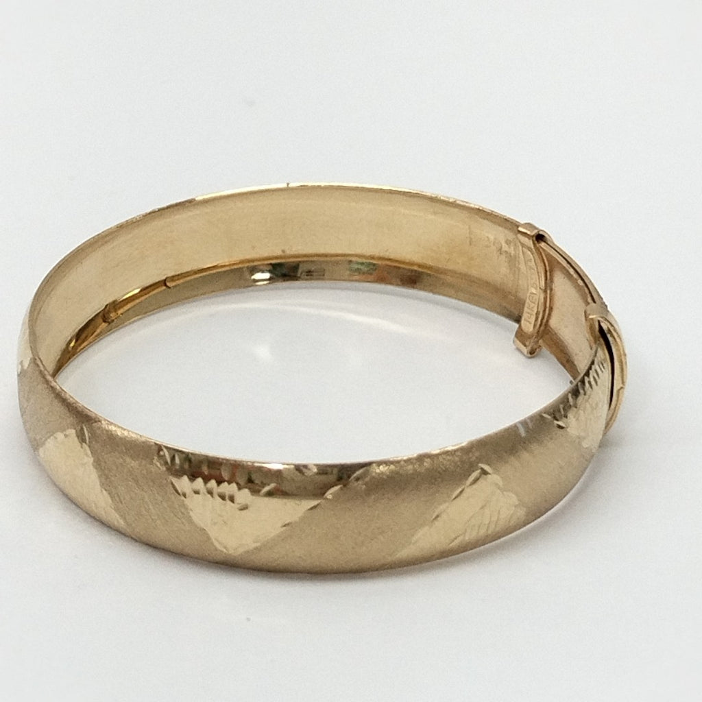 K1 7,10 GRMS 14 K ESPECIFICACIONES COMPLEMENTARIAS PULSERA RIGIDA AJUSTABLE (SEMINUEVO)