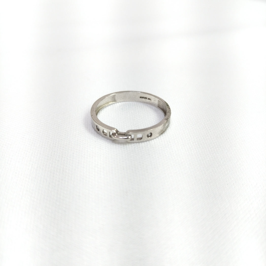 10122ANI3168B628 FRD30 ANILLOS DAMA ORO 14K 1.8GRS (NUEVO)