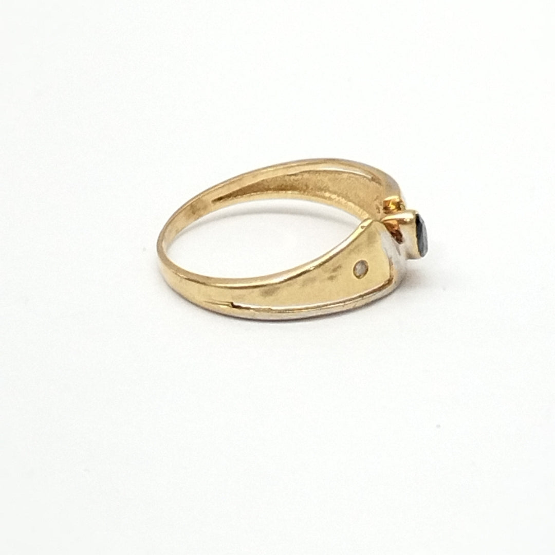 K1 2,20 GRMS 18 K ESPECIFICACIONES COMPLEMENTARIAS ANILLITO CON PIEDRA DE COLOR (SEMINUEVO)